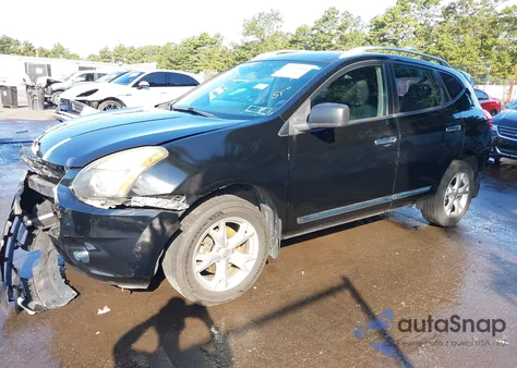 2014 Nissan Rogue Select S из США, поврежденный, VIN JN8AS5MV5EW715852